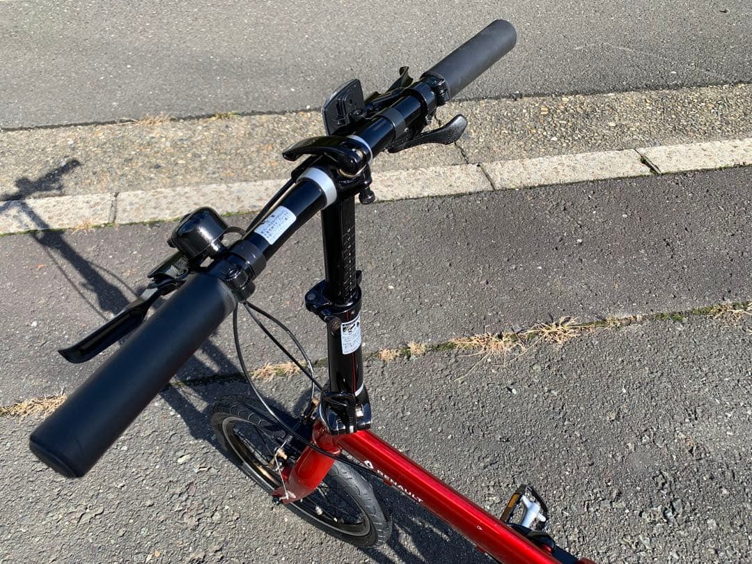 【即乘】送料無料 RENAULT折り畳み自転車 FORGED 3速ミニベロ小径車