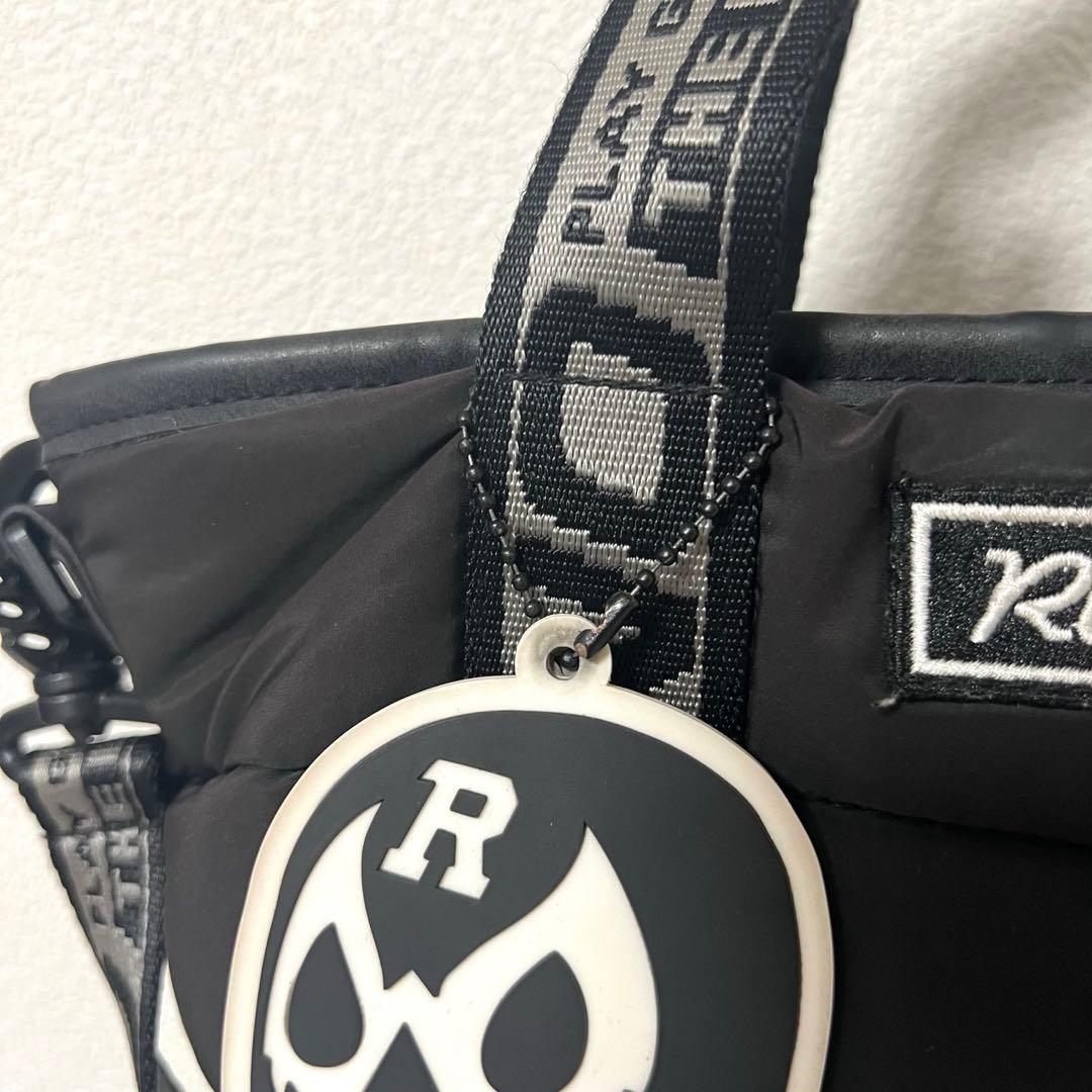 美品 RUSSELUNO ラッセルノ カートバッグ レザー パデッド 黒