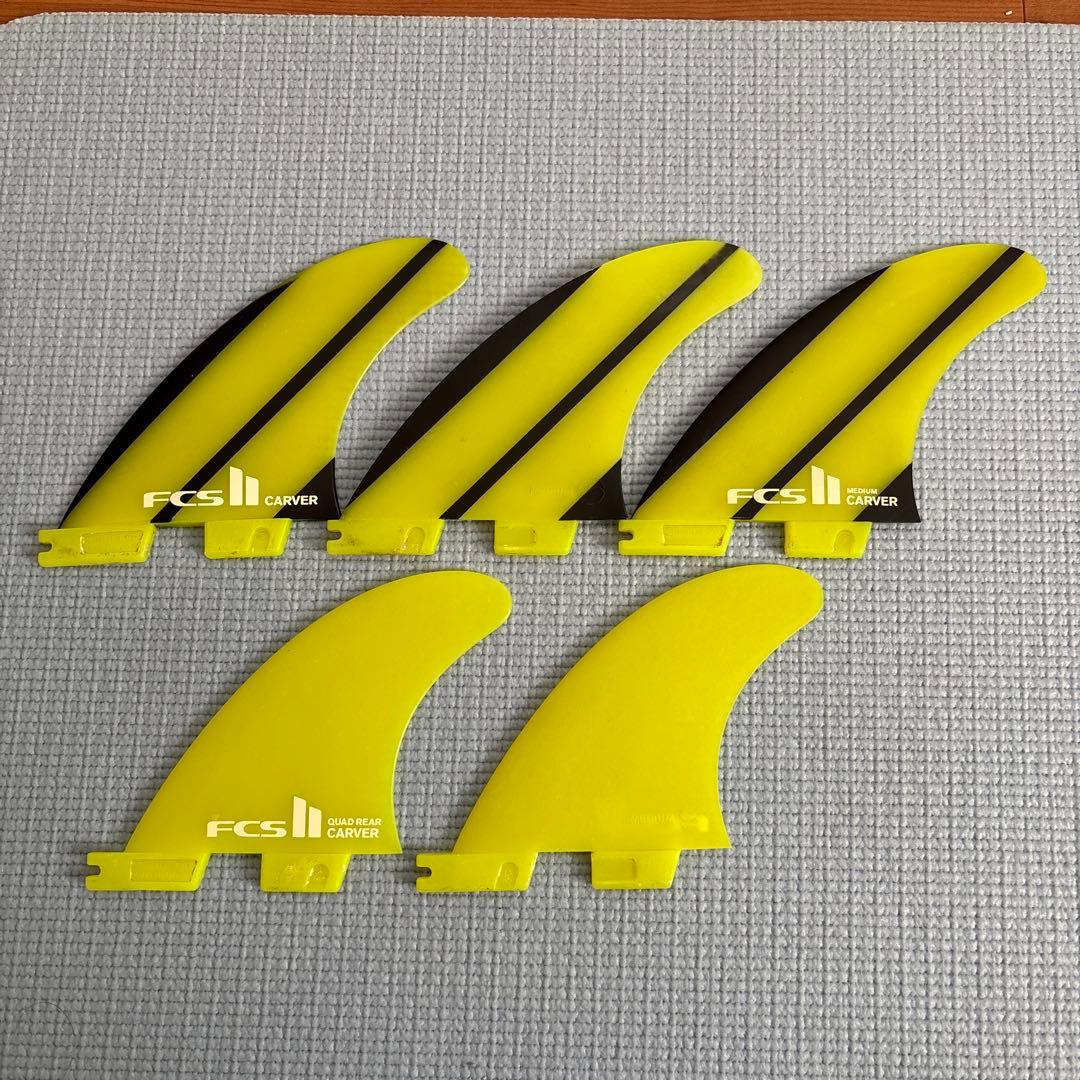 【美品】FCS2 CARVER Mサイズ+クアッド用CARVER