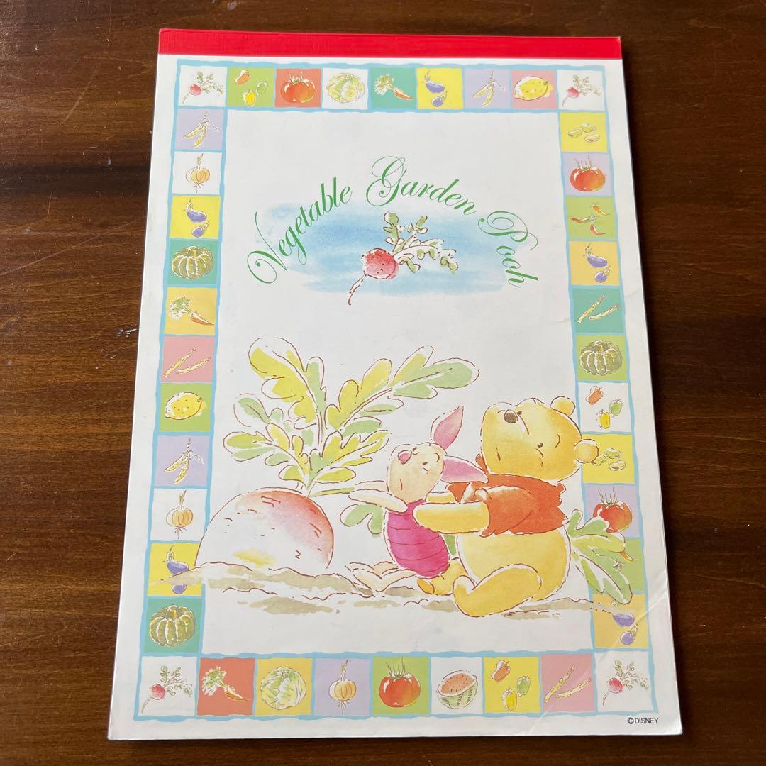 クラシックプーさん　メモレターパッド