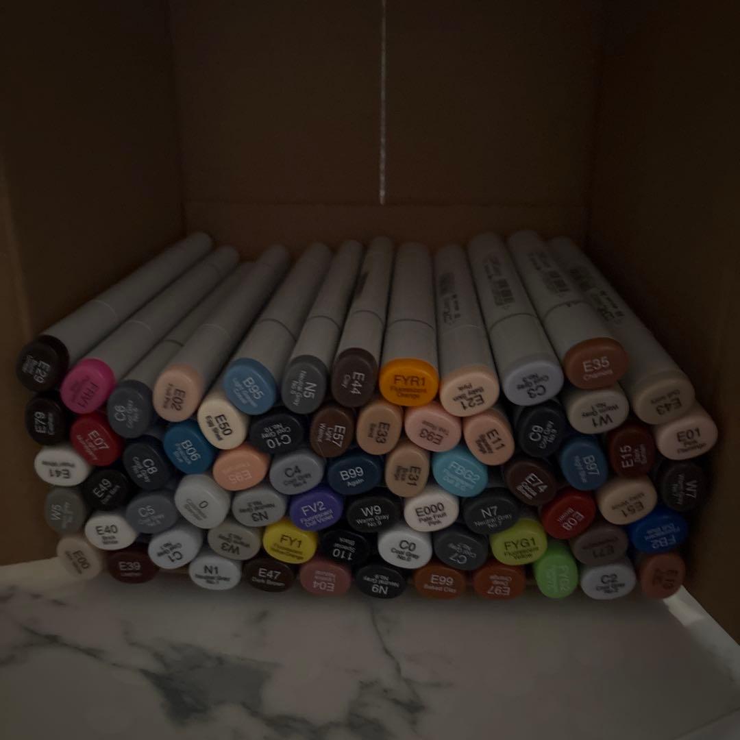 コピックスケッチ 211色 マルチライナー9色 バリオスインク3色 まとめ売り