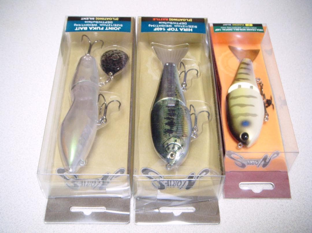 ① ノリーズ ビッグベイト 未開封３個セット