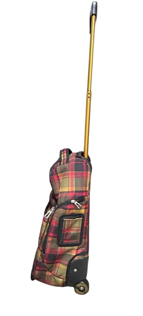 BURTON バートン キャリーバッグ チェック柄 マルチカラー 静音 デザイン