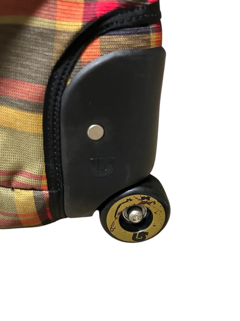 BURTON バートン キャリーバッグ チェック柄 マルチカラー 静音 デザイン