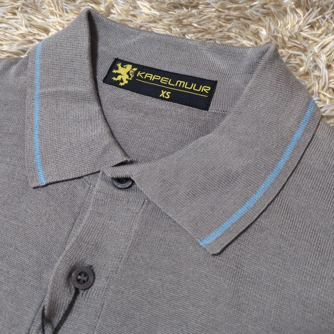 KAPELMUUR 新品未使用 ゴルフウェア ニットポロシャツ XS色褪せ有