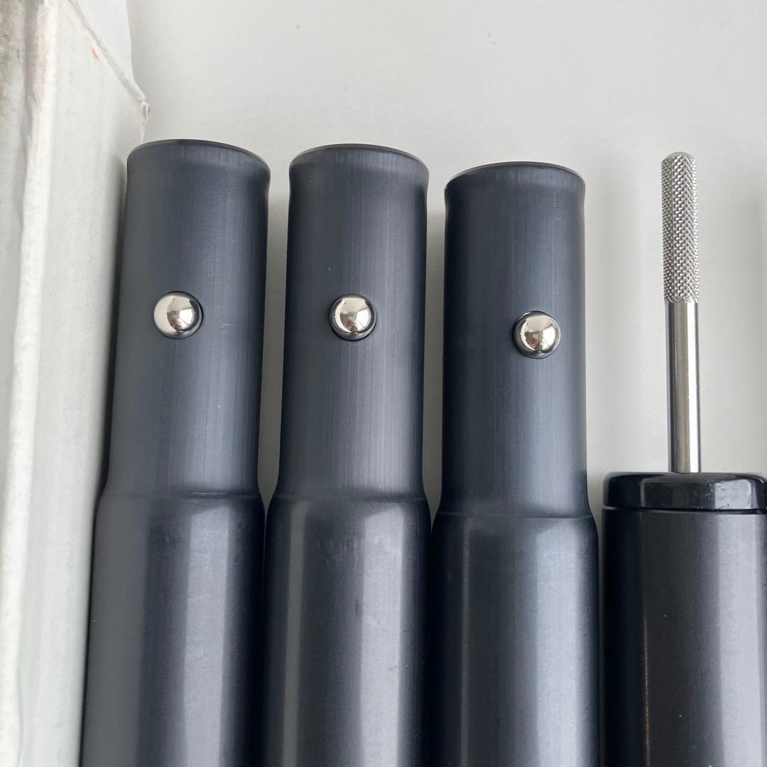 スノーピーク　ウイングポールブラック 240cm × 2セット②