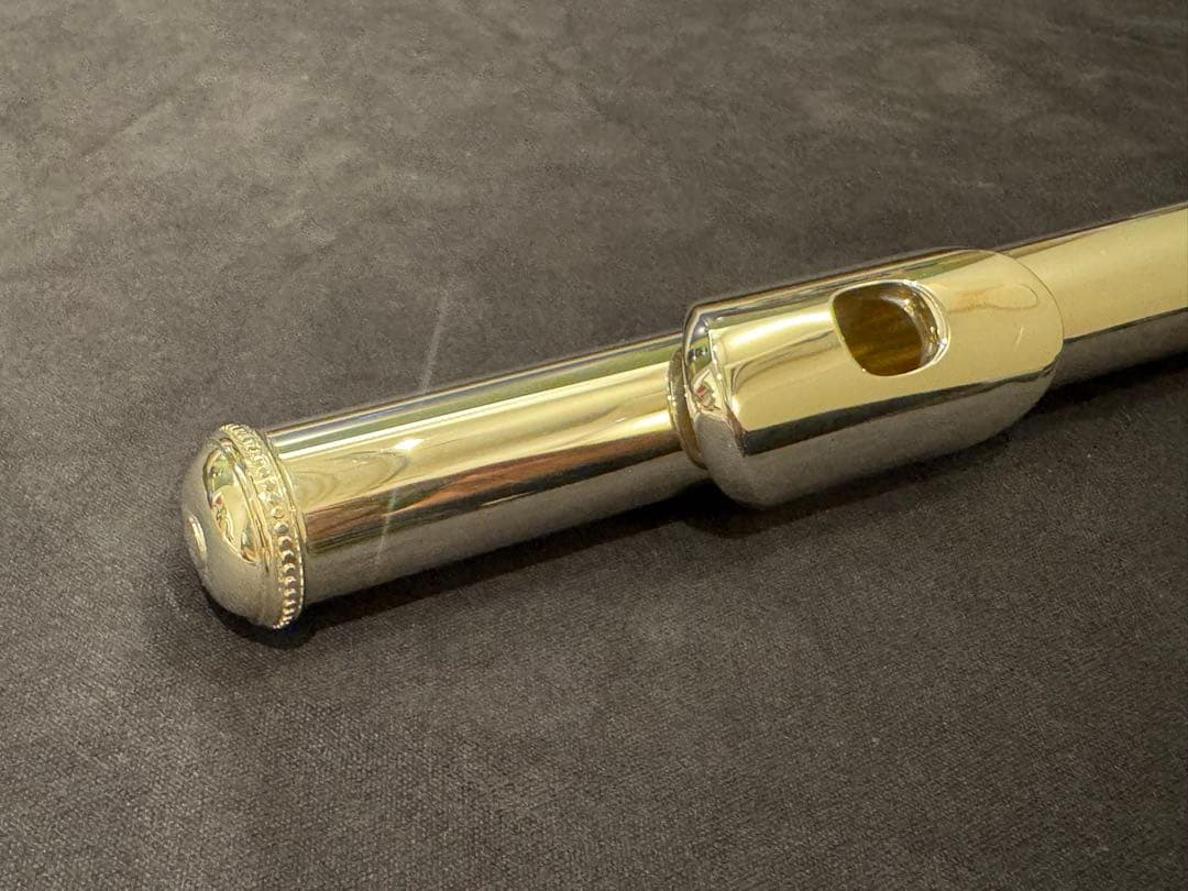 ヤマハ フルート頭部管 Type A 総銀 同社最上位のイデアルに付属のモデル