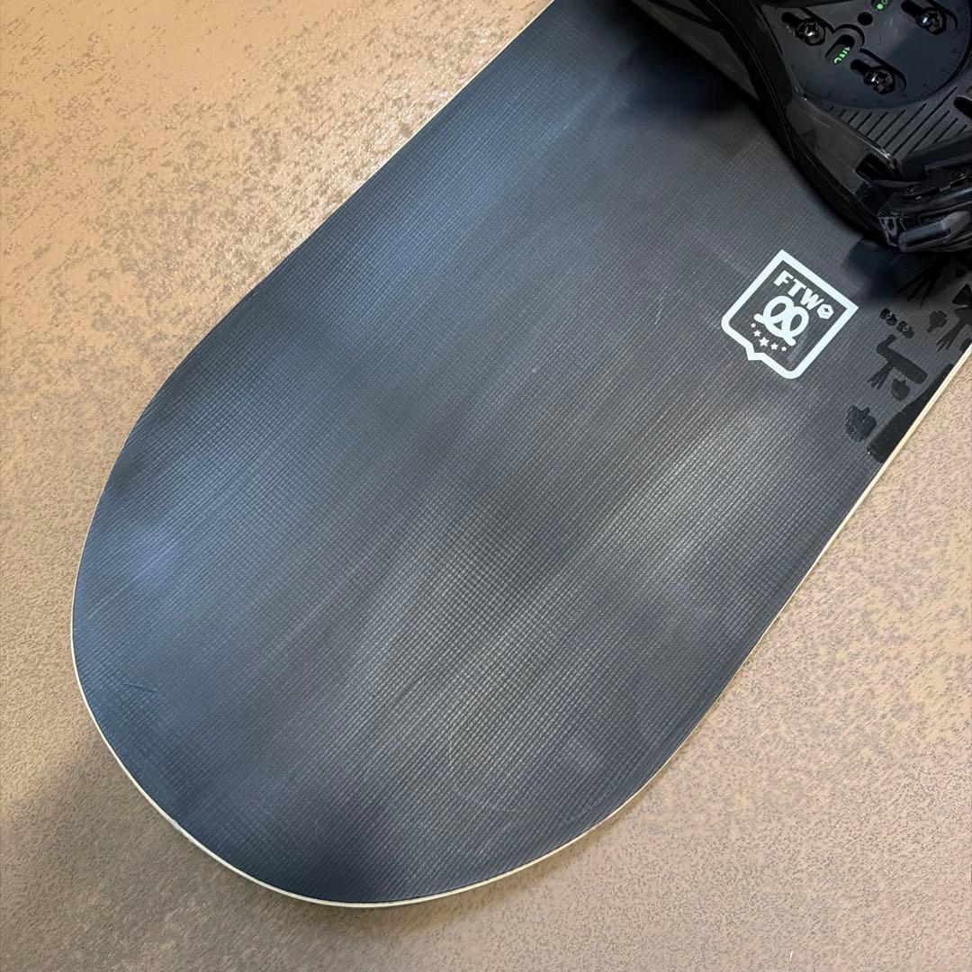 世界的ベストセラー！名機 FTWO BLACKDECK 157 ダブルキャンバー