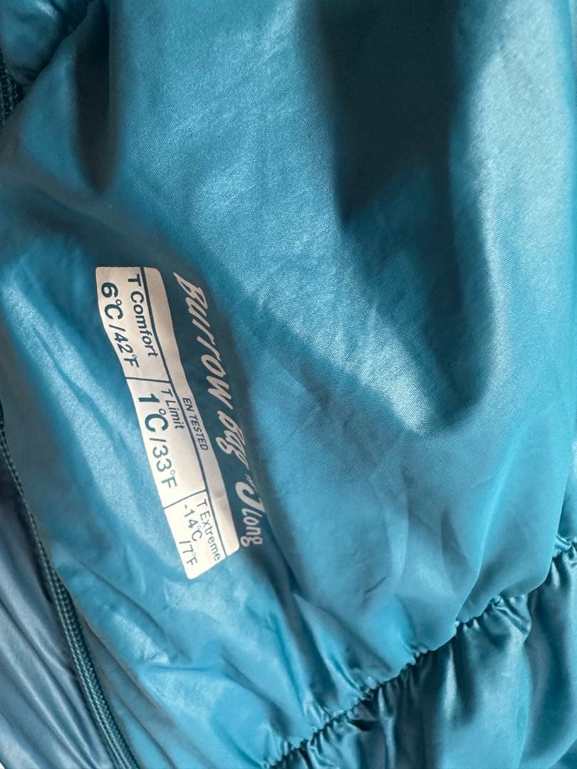 モンベルバロウバッグ#3ロング右ジッパー