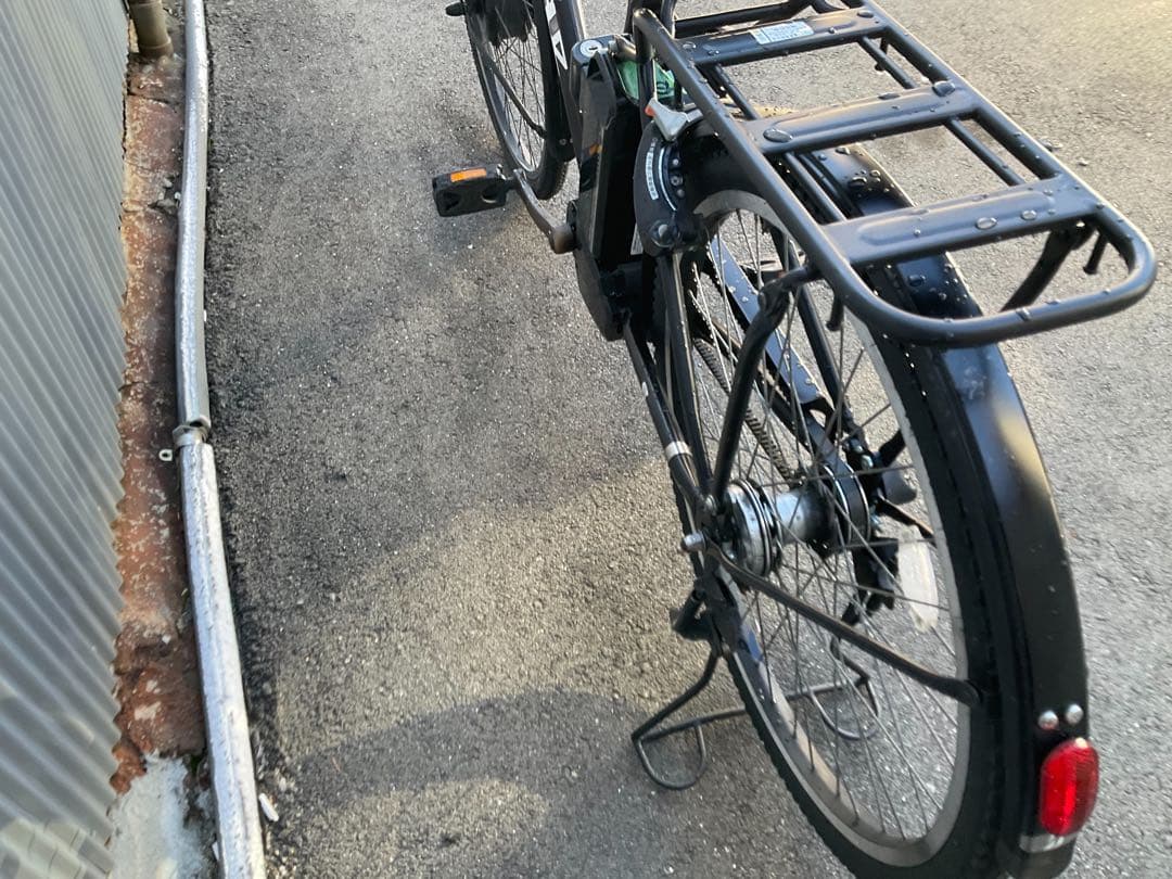 ブリヂストン新機種電動アシスト自転車STEP cruise26インチブラック系