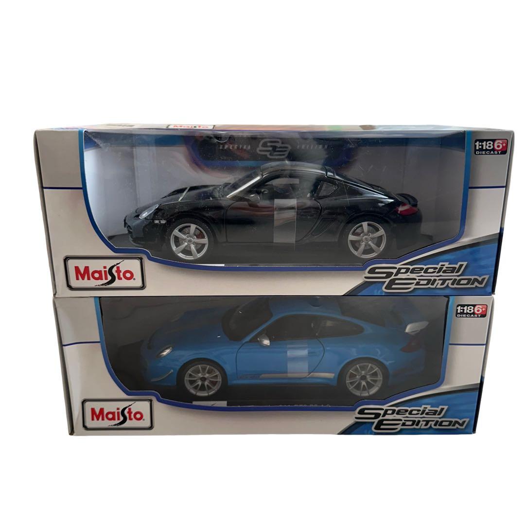 Maisto ポルシェ ケイマン S 特別版 2台セット