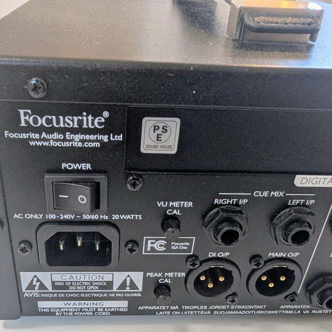 Focusrite ISA One 1ch マイクプリアンプ