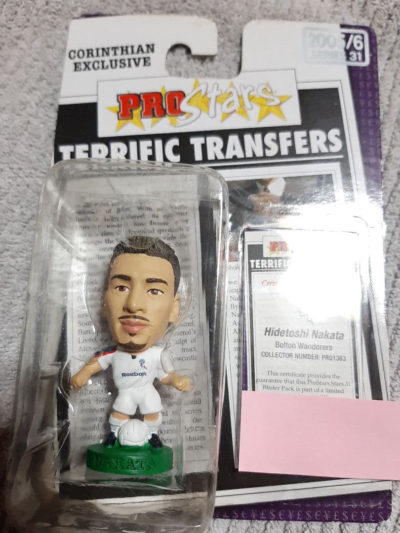 貴重 コリンシアン プロスターズ 中田英寿 ７体まとめ売り 日本代表 フィギュア