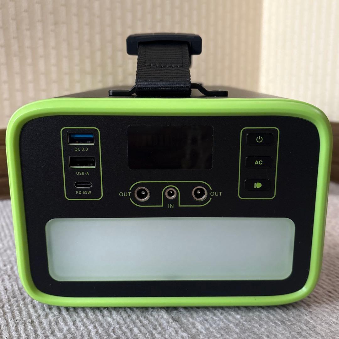 NECESPOW ポータブル電源 322Wh リン酸リチウム 正弦波