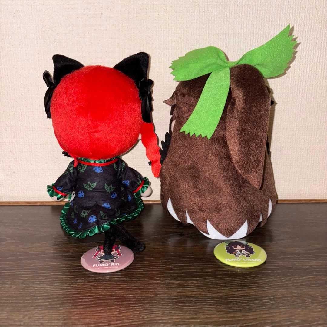 東方Project ぬいぐるみシリーズ79・80 ふもふもりん。ふもふもうつほ。