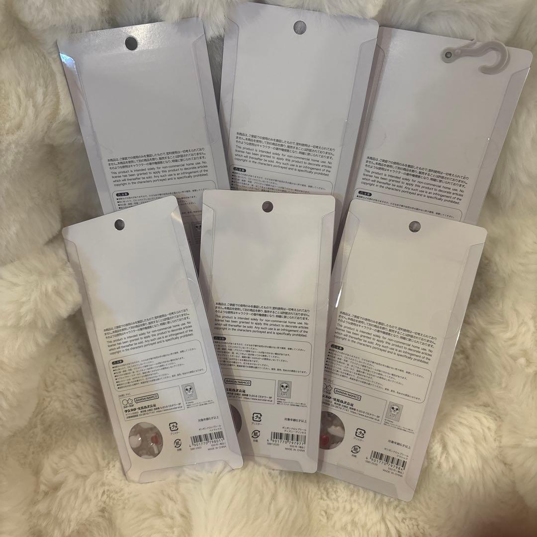 ディズニー　ボンボンドロップシール6種セット