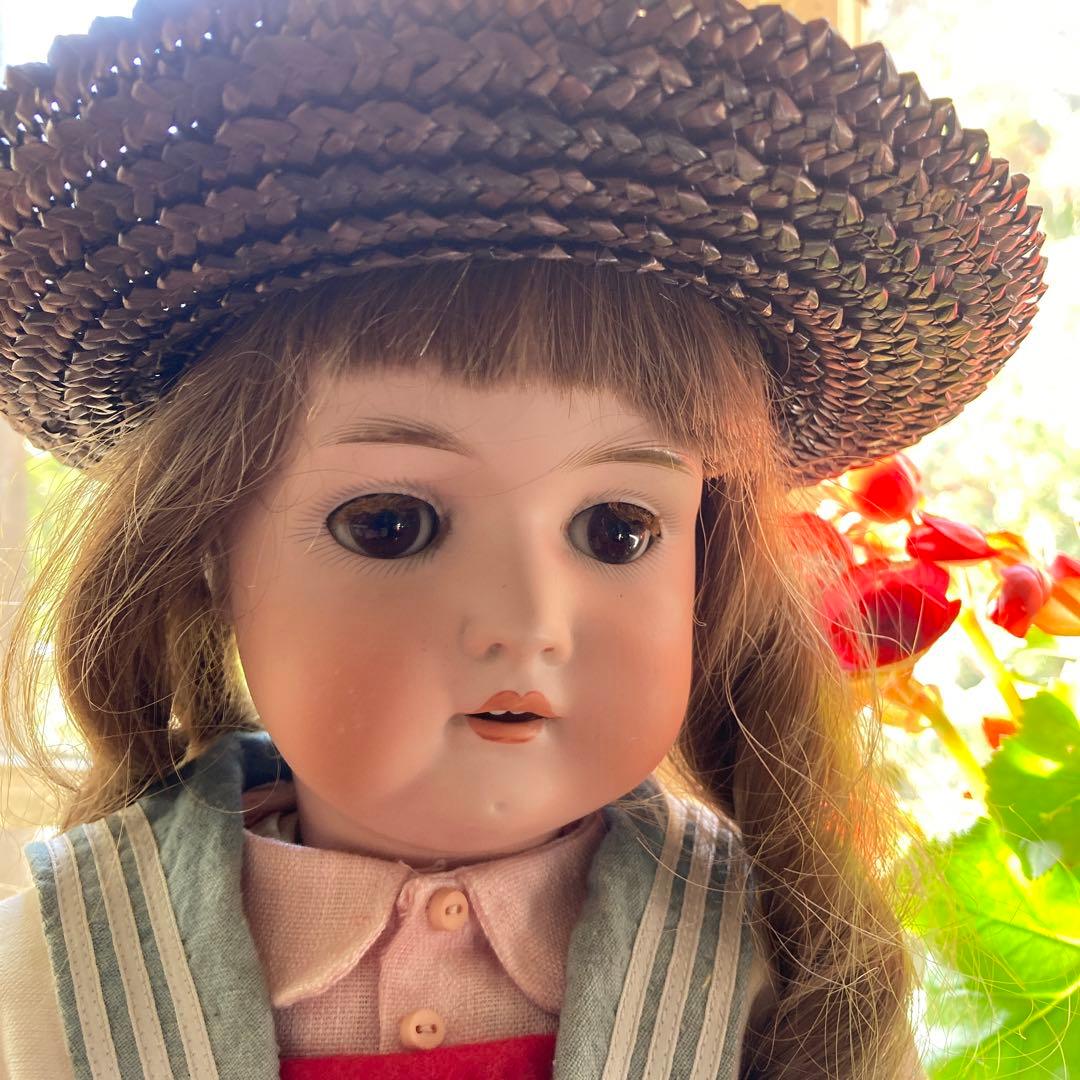 ドイツ　アンティーク　ビスクドール