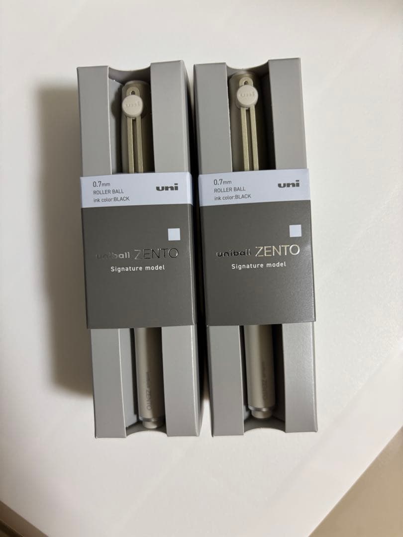 本日限定価格【新色】uniball ZENTO シグニチャーモデル2本セット