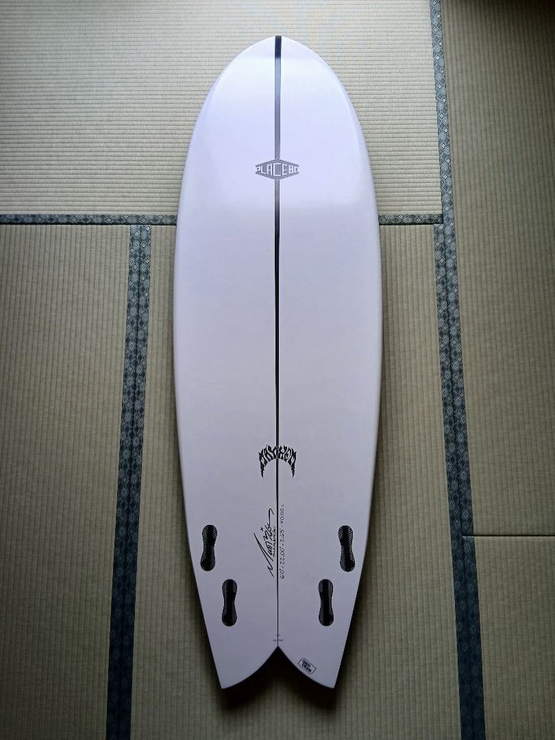 PLACEBO プレセボ RNF RETRO 18 フィッシュ サーフボード