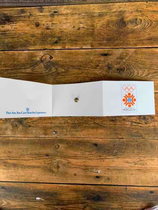 パンナム　1984年オリンピック　バッチ　ビンテージ　レア