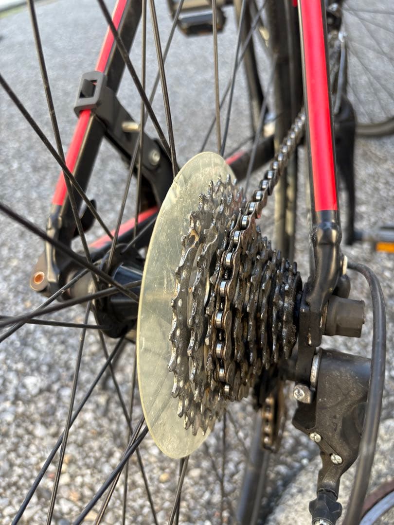 GIANT DEFY 1 ロードバイク 赤黒引取りのみ