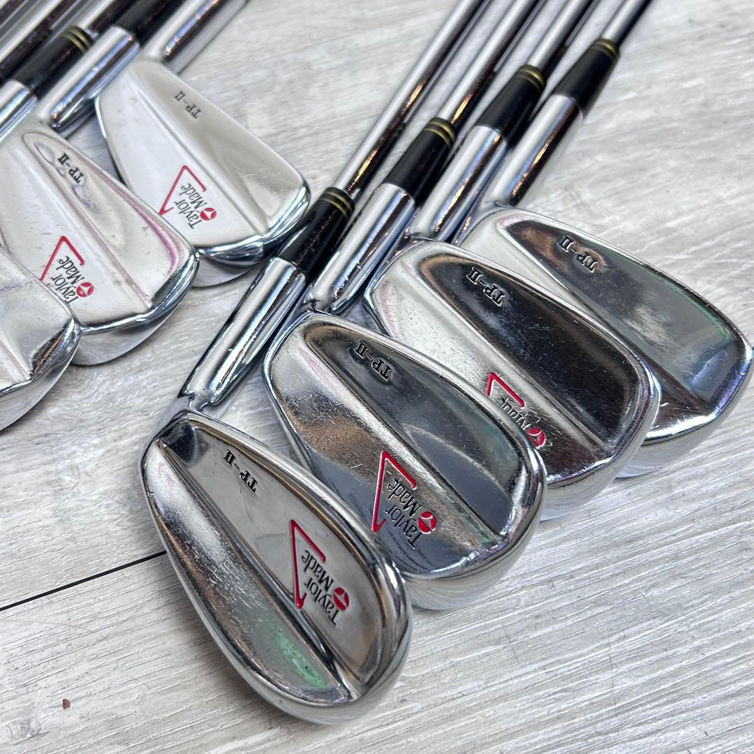 【メンズ右】テーラーメイド TP-II アイアンセット 3~9 PW SW 名器