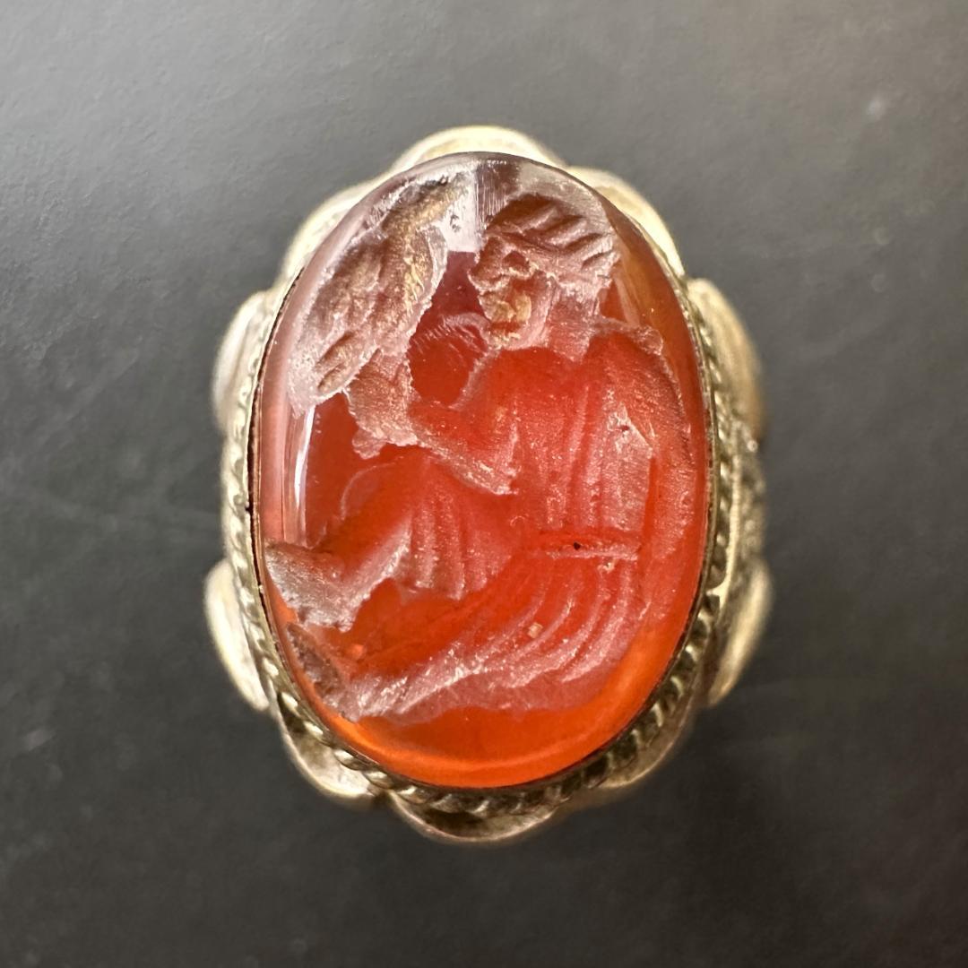 ビザンツ シルバーリング カラーストーン 銀 指輪 パワーストーン 1549