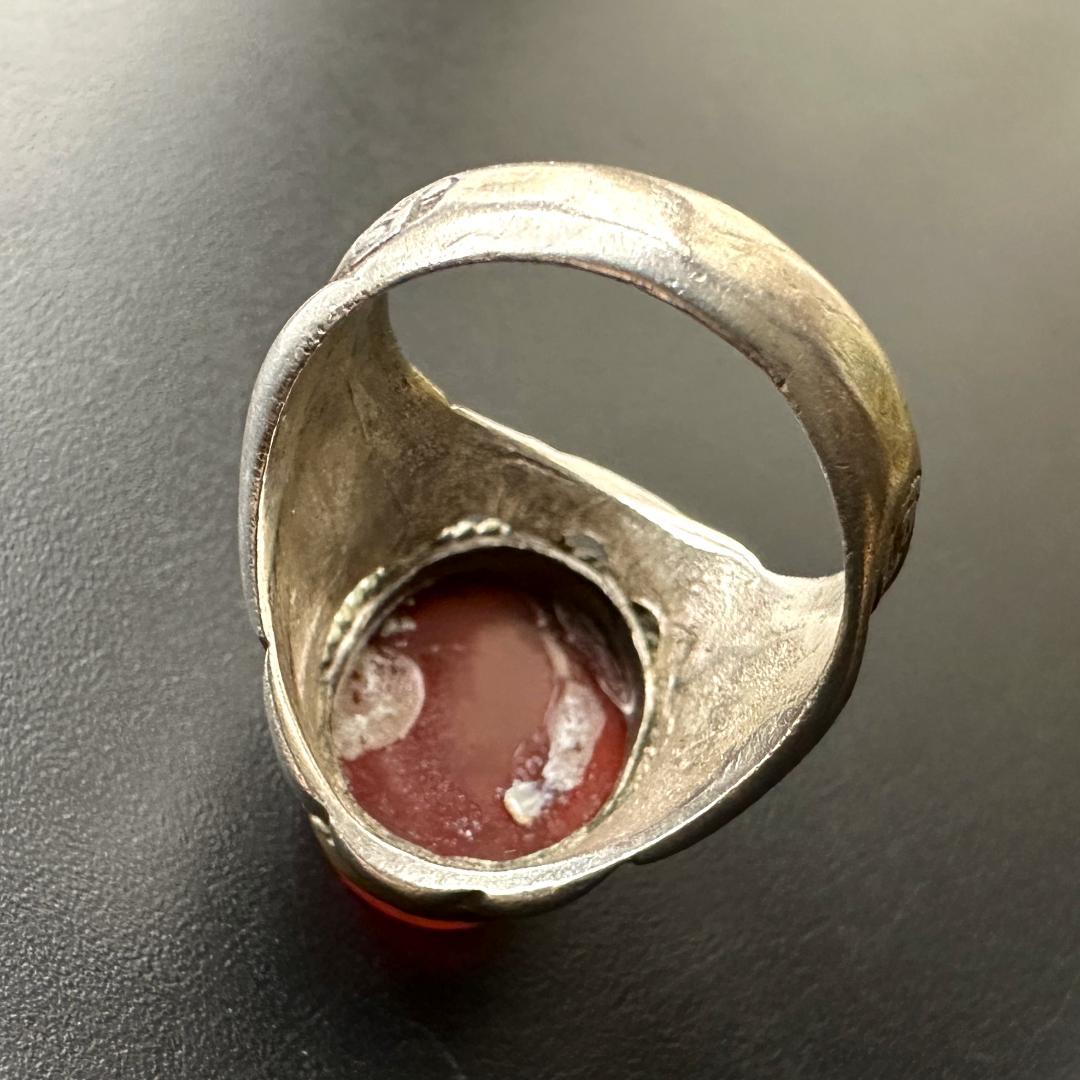 ビザンツ シルバーリング カラーストーン 銀 指輪 パワーストーン 1549