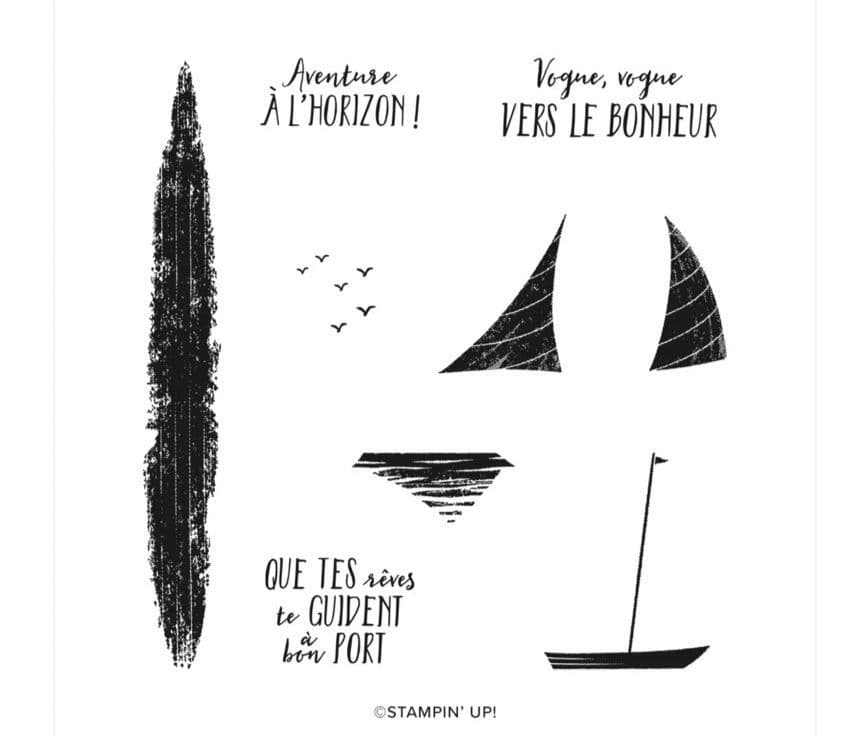 お値下げ！１点限り　未使用　ヨットパンチ＆スタンプ　スタンピンアップ