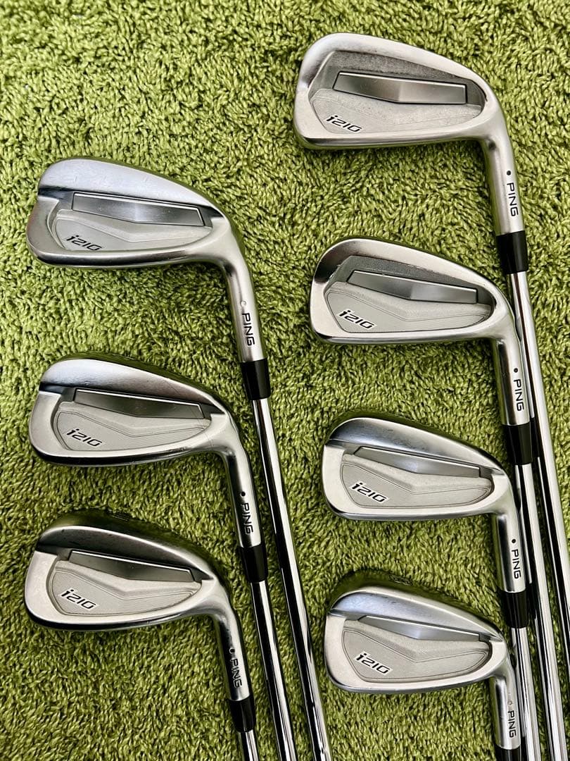 PING i210 5〜UW 7本 MODUS105 S ブラックドット