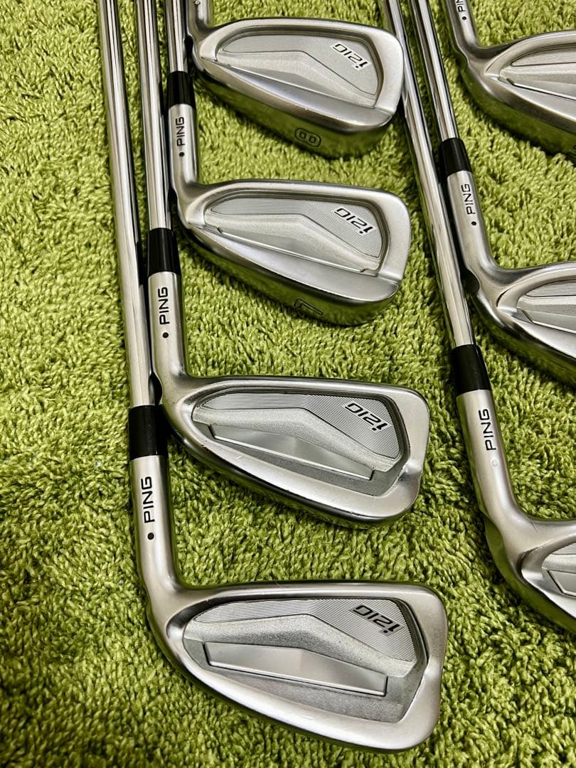 PING i210 5〜UW 7本 MODUS105 S ブラックドット