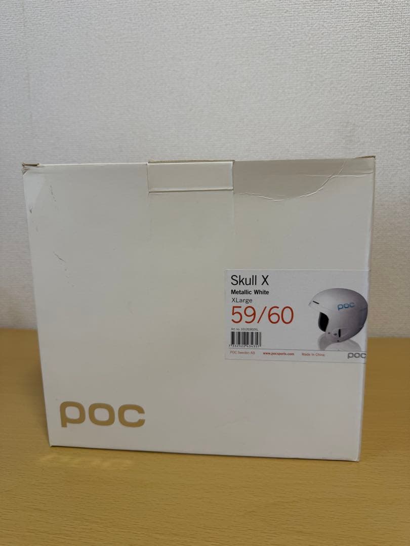 POCヘルメット SAJロゴ付き