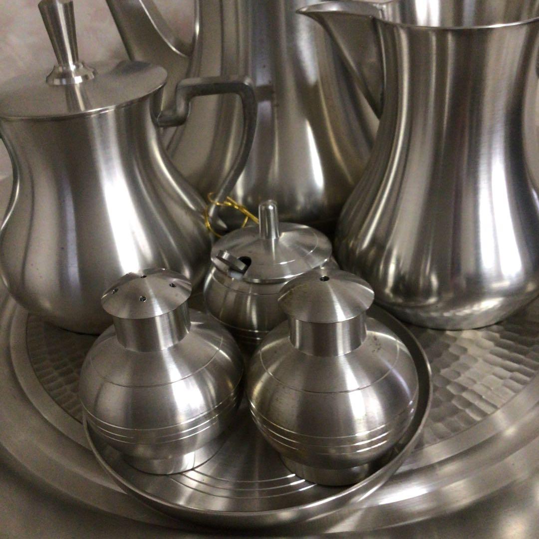 セランゴールピューター　97％　飲茶セット　アンティーク！