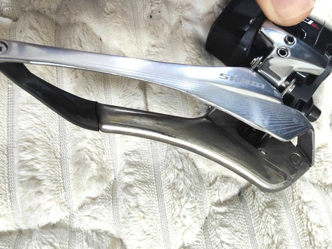 SRAM eTap RED 2X11s フロントディレイラー美品☆