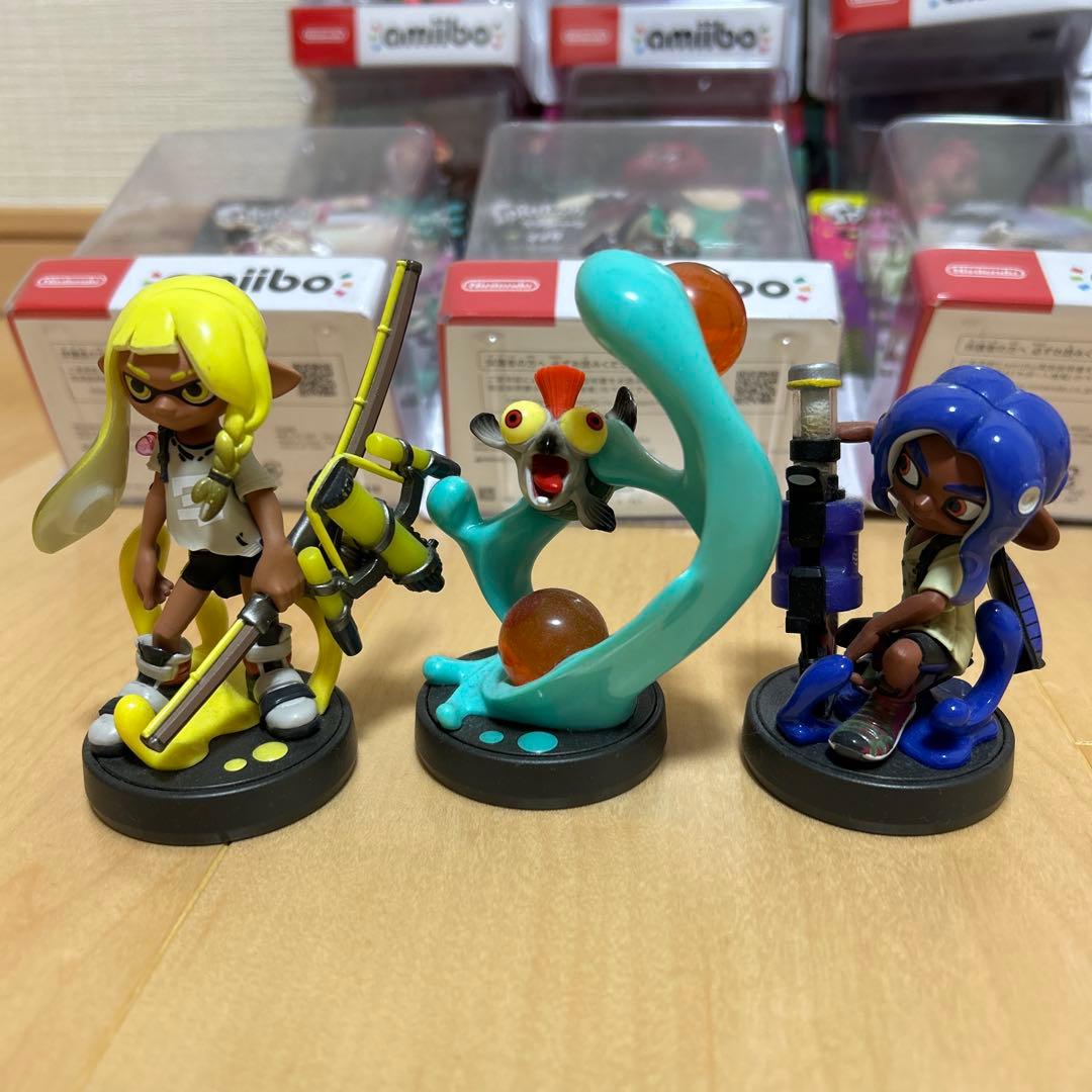 スプラトゥーン amiibo フィギュア まとめ売り