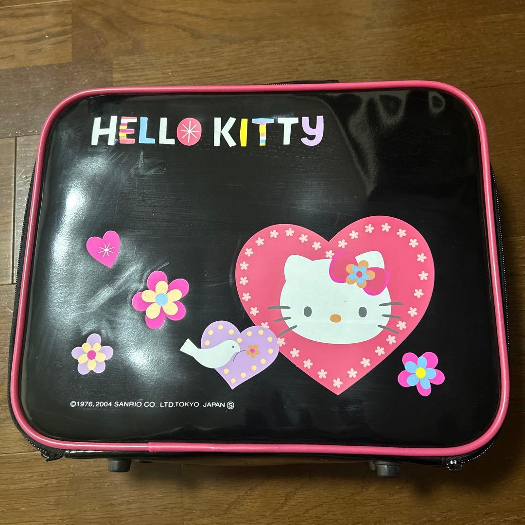 HELLO KITTY バッグ ハートデザイン レトロ