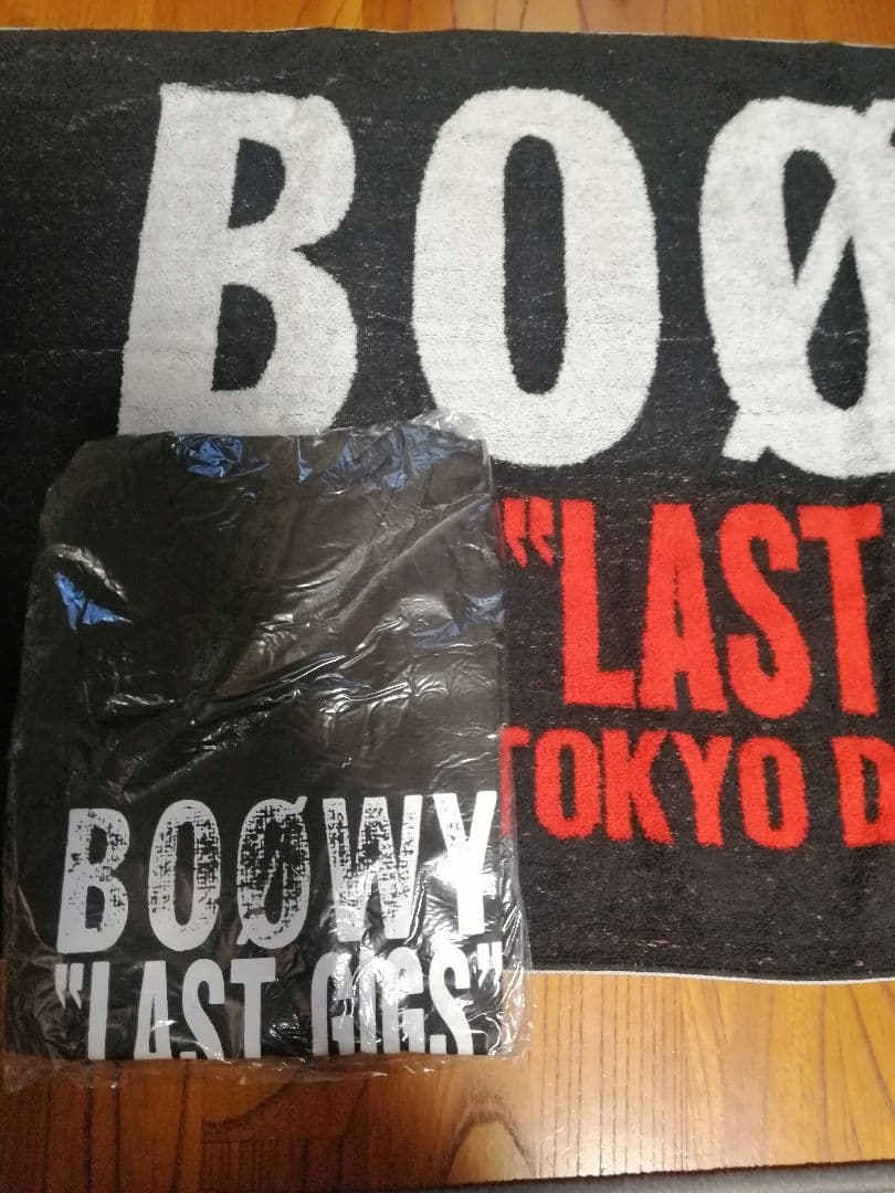BOOWY LAST GIGS タオル Tシャツ ステッカー 缶バッジ 他