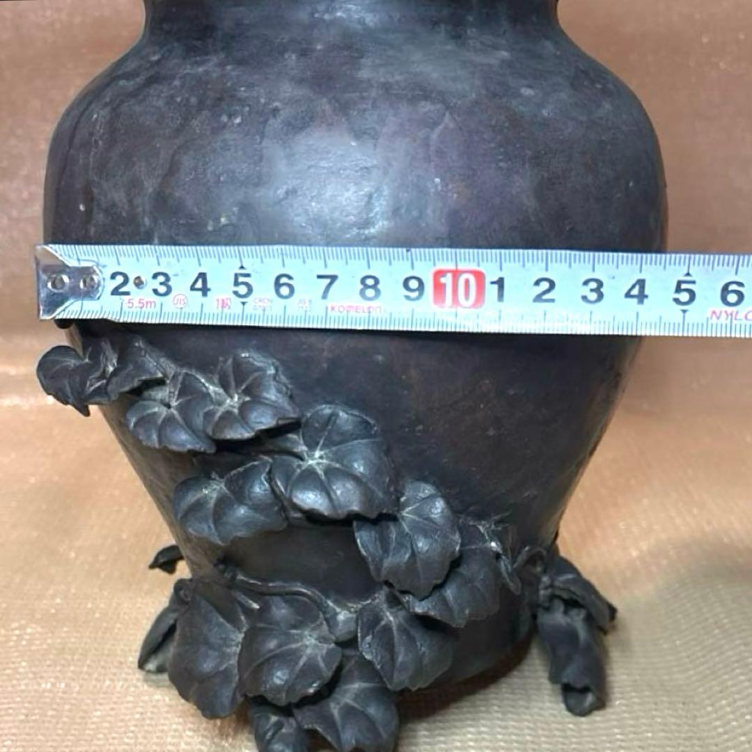 薄端▫️勝雲 六家勝太郎 ▫️花器 花瓶 花入 華道具▫️高岡銅器 骨董品▫️送料込