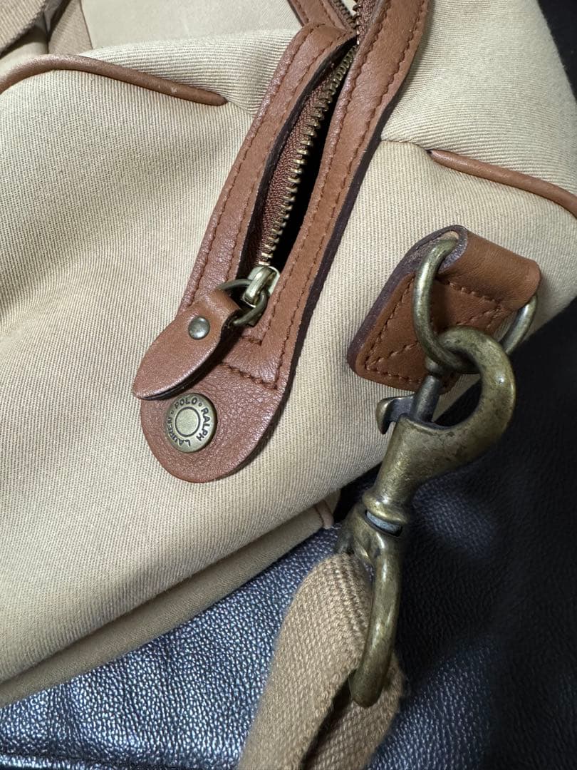 直輝さん専用❗️POLO RALPH LAUREN キャンバスボストンバッグ