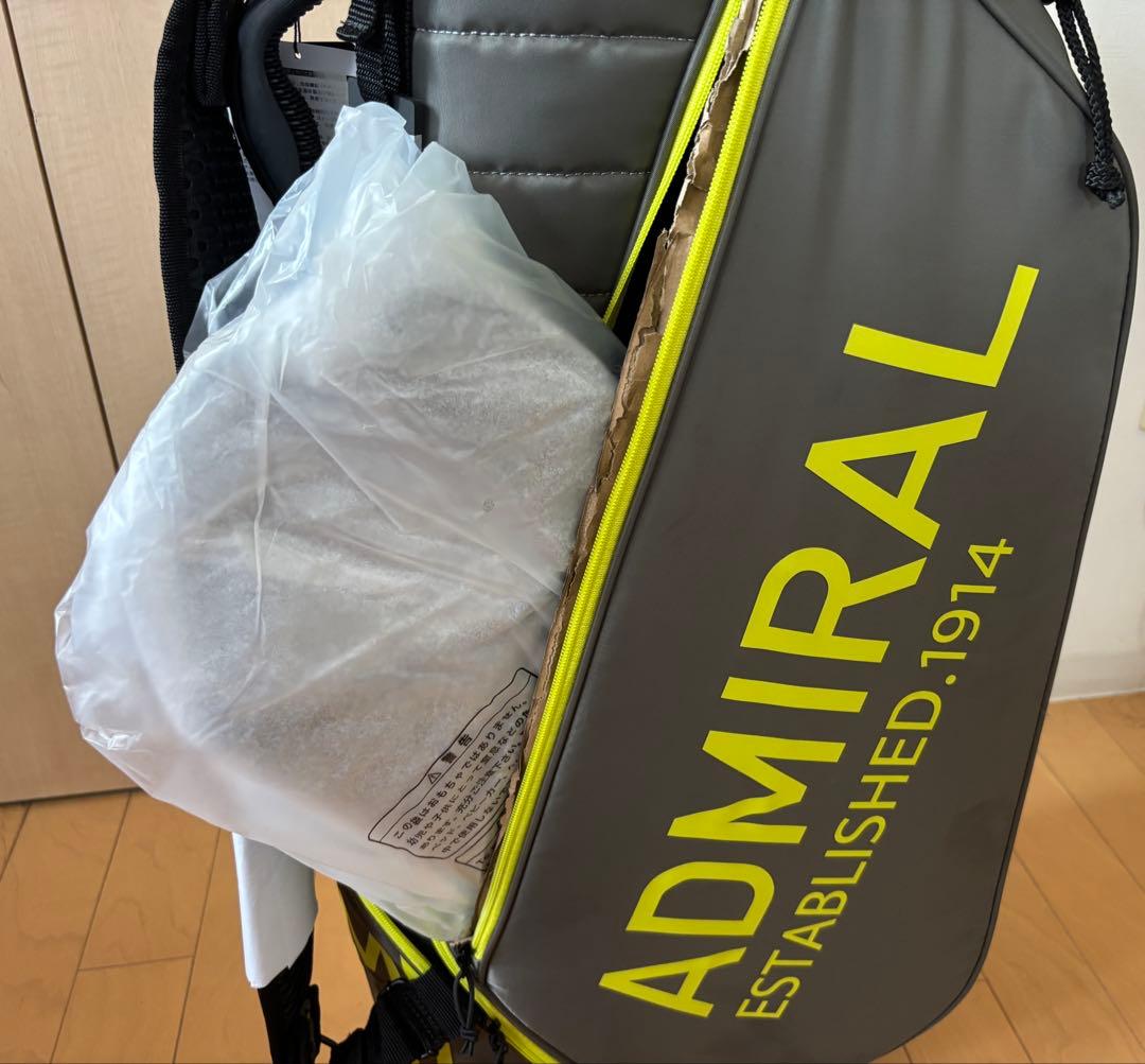 【未使用品】アドミラルゴルフ　スタンドキャディバッグ2024年レアモデル