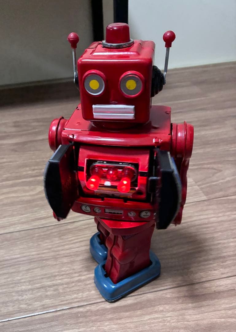 ブリキロボット電動歩行SPACE WALK MAN