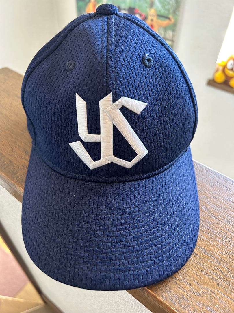 ヤクルト　スワローズ　選手実使用　帽子