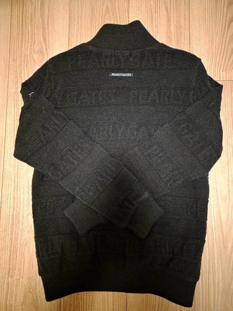 美品 パーリーゲイツ 防風 ニットフルジップ ブルゾン DiAPLEX 5(L)