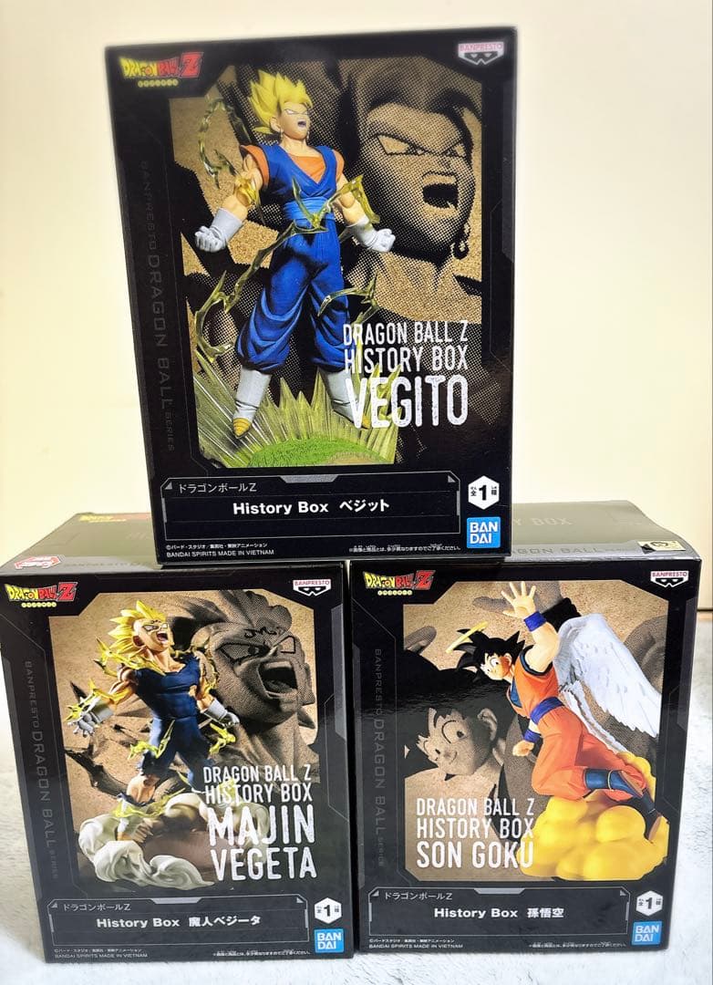 【人気フィギュア】ドラゴンボール History Box 7種セット　ブルマ等