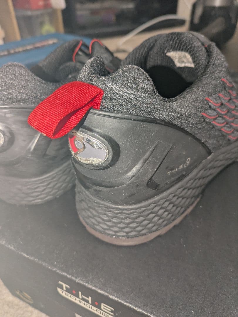 Dexter THE 9 ボウリングシューズ ブラック/レッド