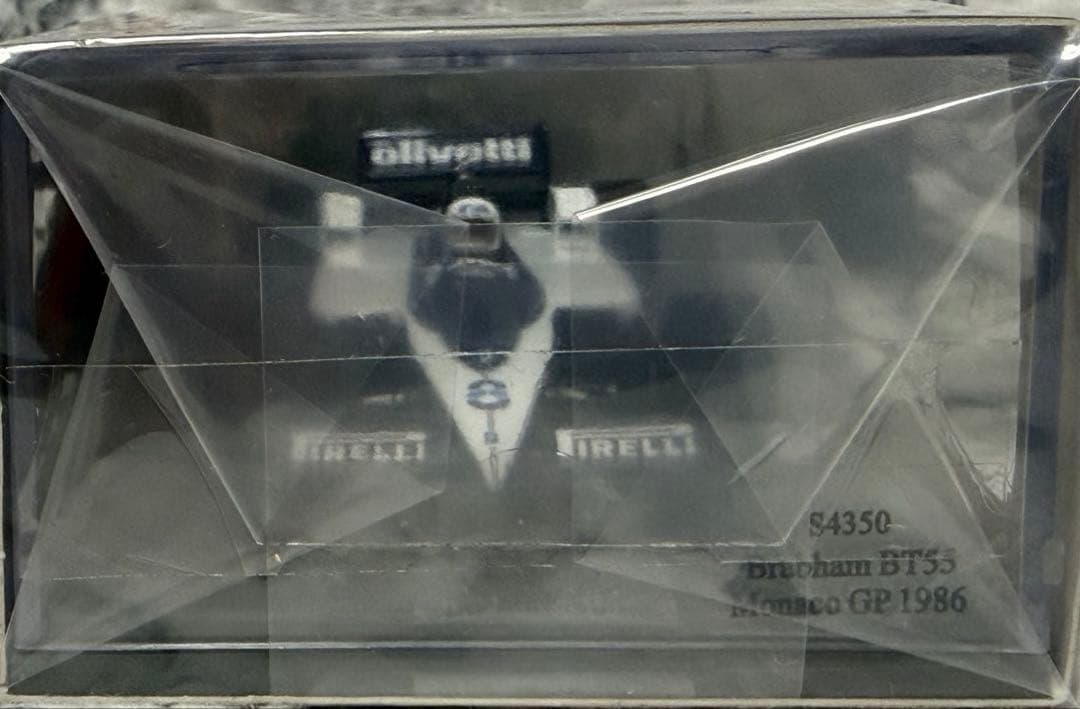 スパーク 1/43 ブラバム BT55 E.d.アンジェリス 1986モナコGP