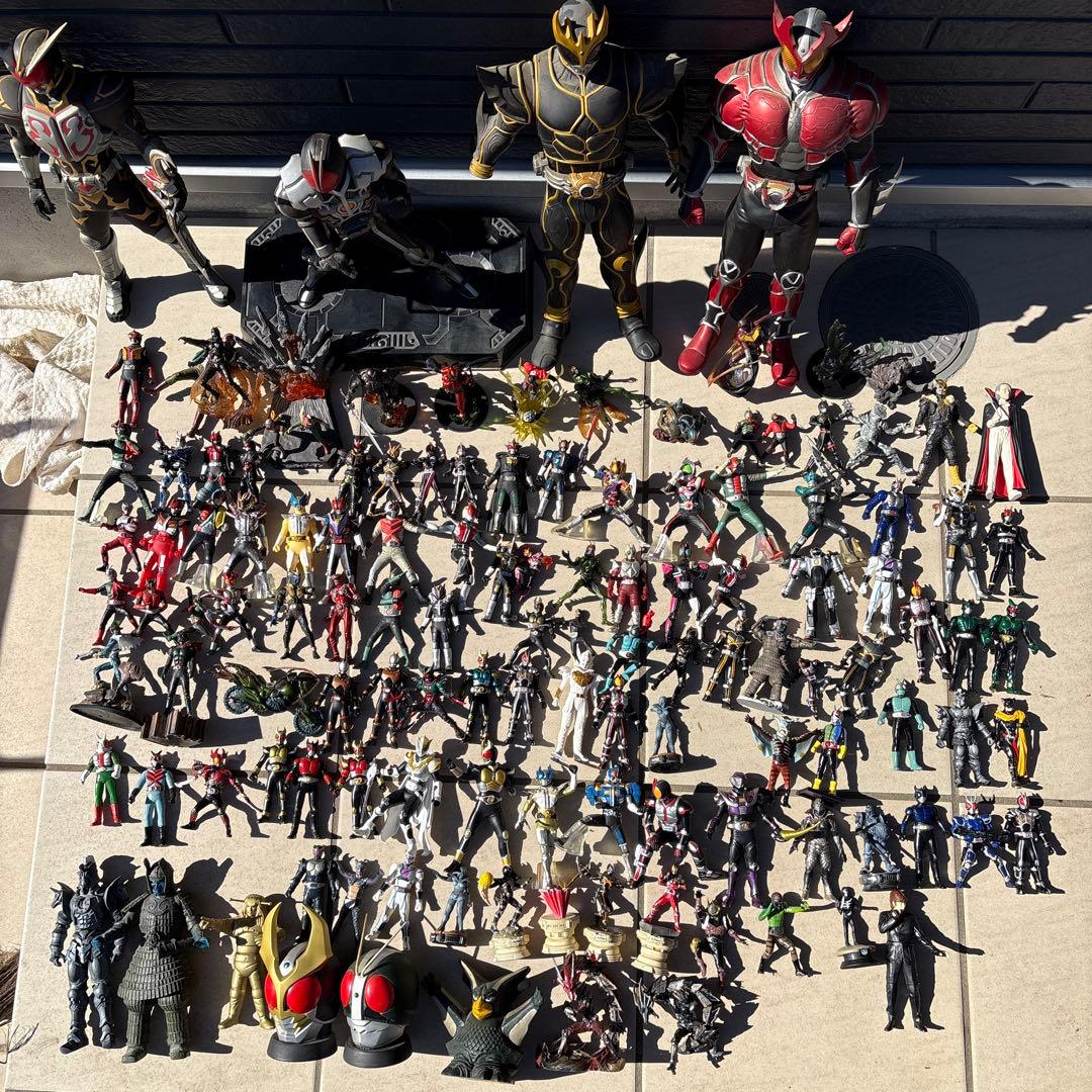 仮面ライダー フィギュアセット 約100体以上