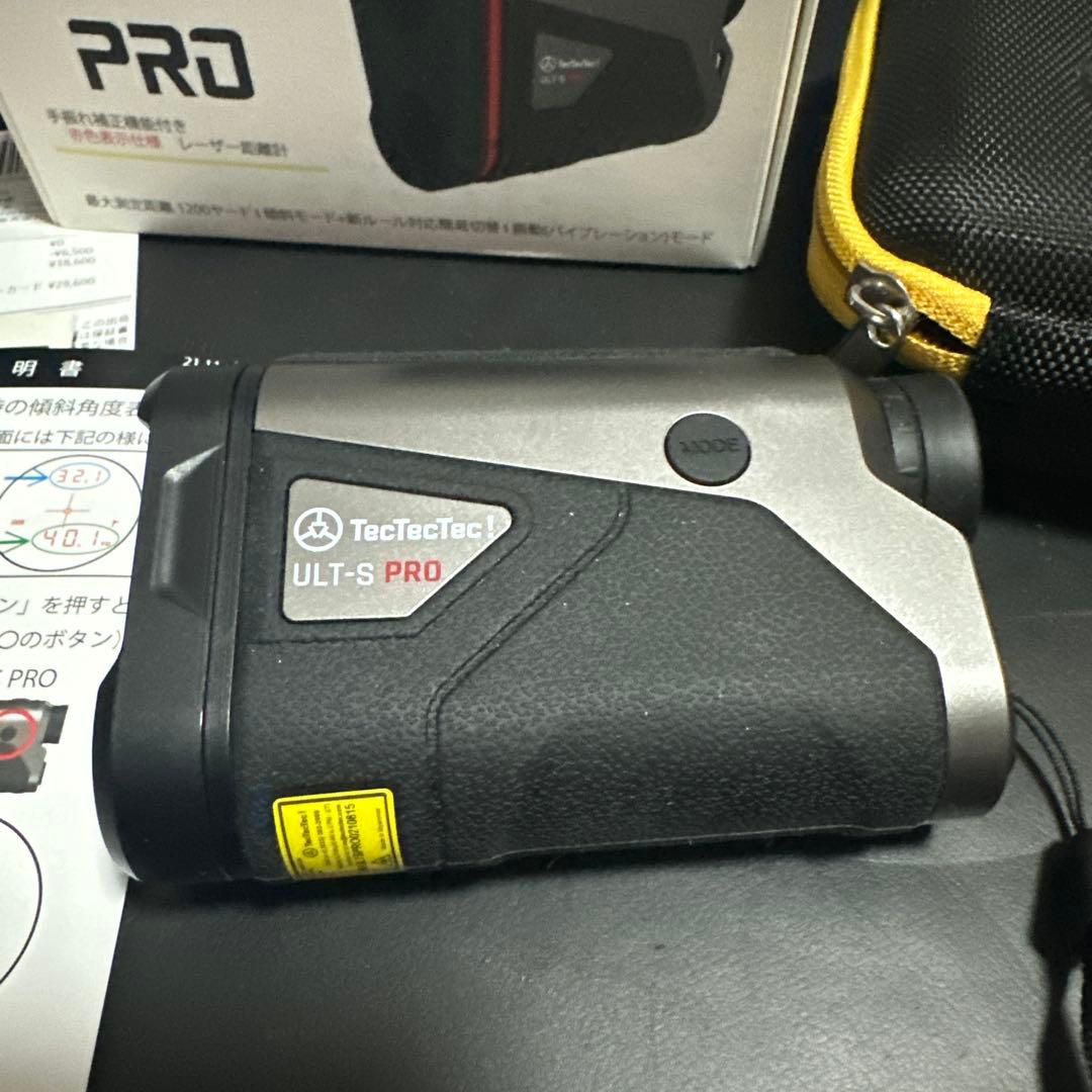 TecTecTec ULT-S PRO ゴルフ用距離計