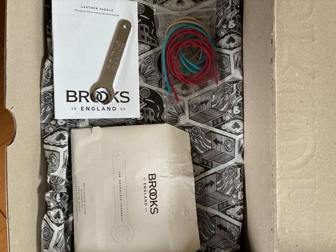 パーツ BROOKS b17 carved