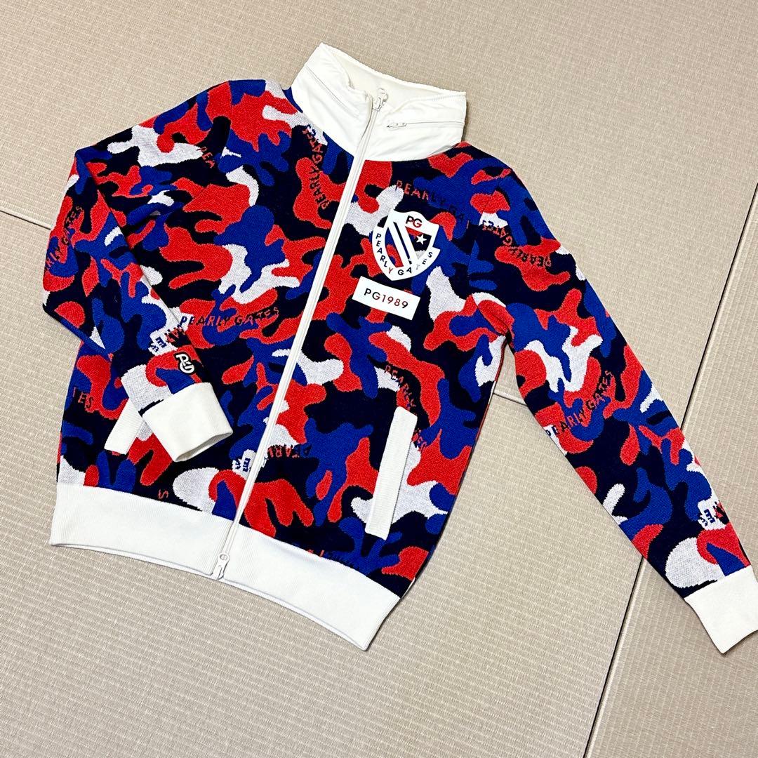 【極美品】パーリーゲイツ 蓄熱 ニット ブルゾン サイズ0